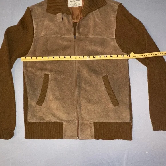 Vintage Twenty Three Collection • Split Cowhide Leather Jacket - Picture 6 of 7